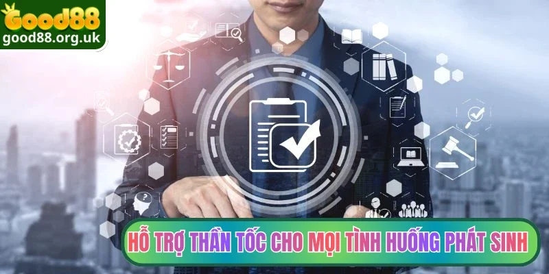Điều khoản sử dụng 3 Hỗ trợ thần tốc cho mọi tình huống phát sinh